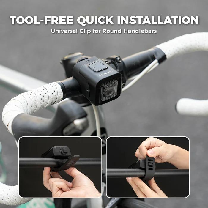 Electric Bicycle Headlight with Horn
