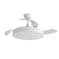 Abanico Daiwa Dwcfib42a07wh Techo 42" Blanco Lampara Aspa Retractil