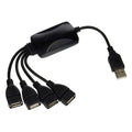 ADAPTADOR XTECH USB 204 PT25CM