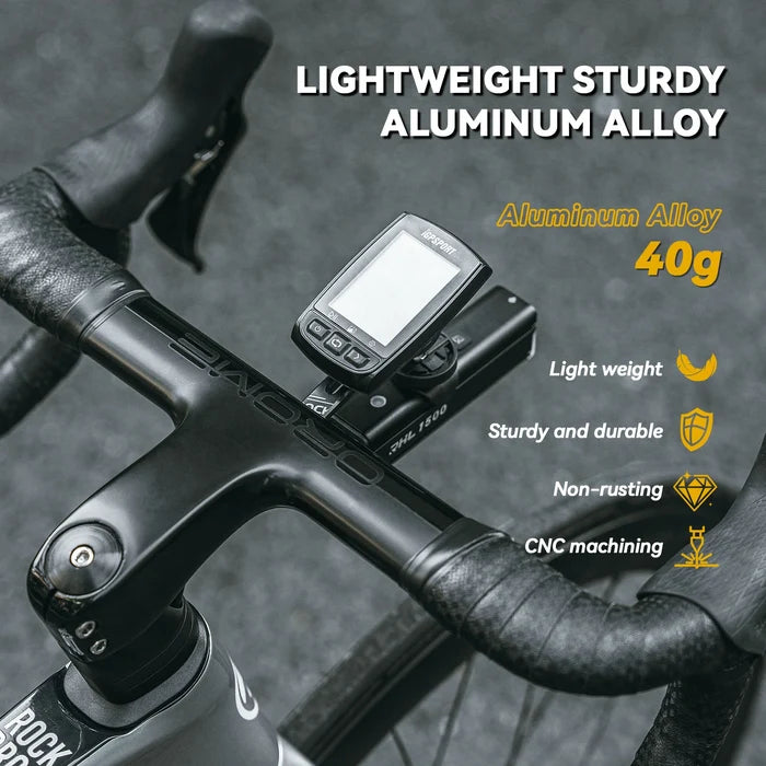 ROCKBROS aero bike computer mount aluminum out front