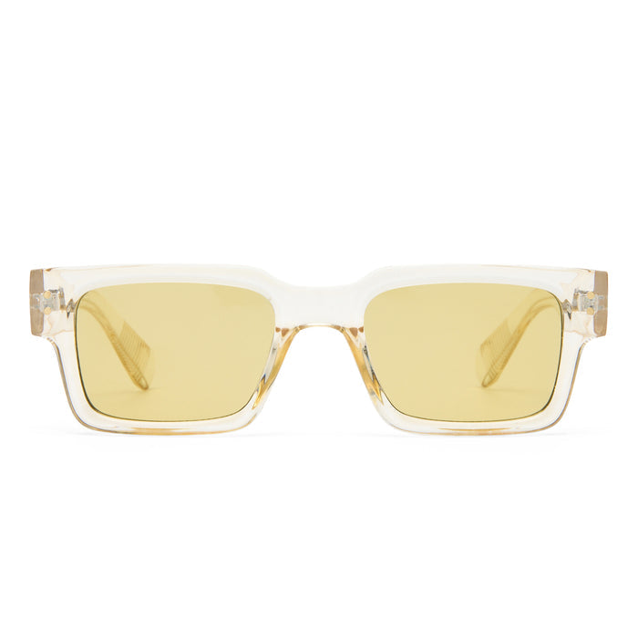 Aeron Sand Uni-Sex Rectangle Sunglasses | Aire