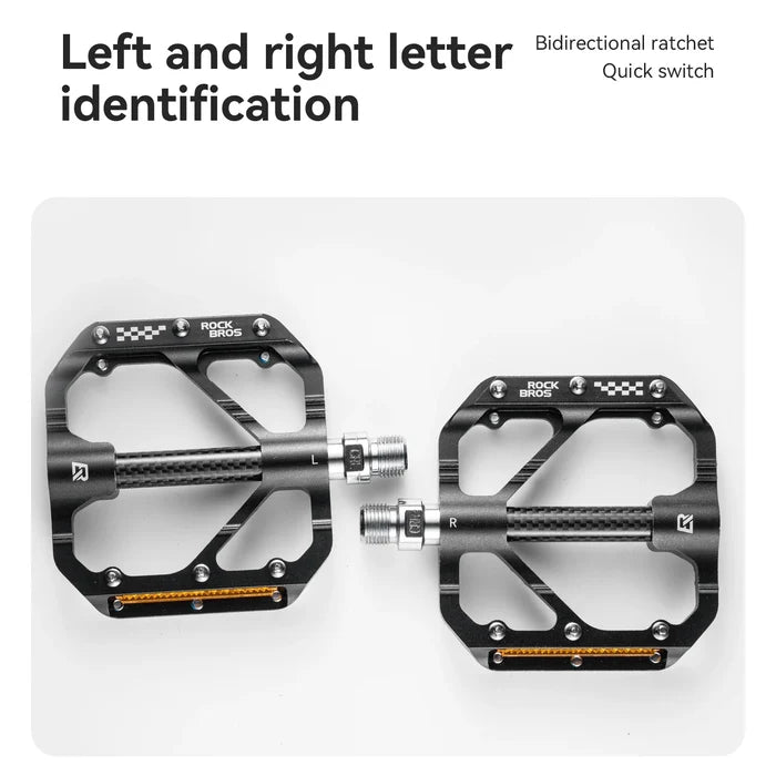Aluminium Bike Pedals with Sealed Bearings