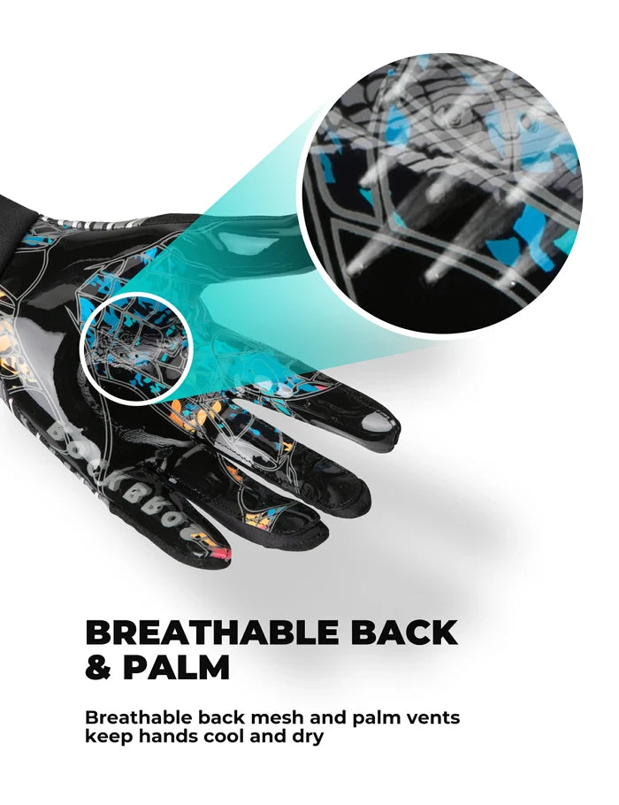 ROCKBROS american football gloves high grip for adults