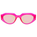 Aphelion Neon Pink Female Oval Sunglasses | Aire