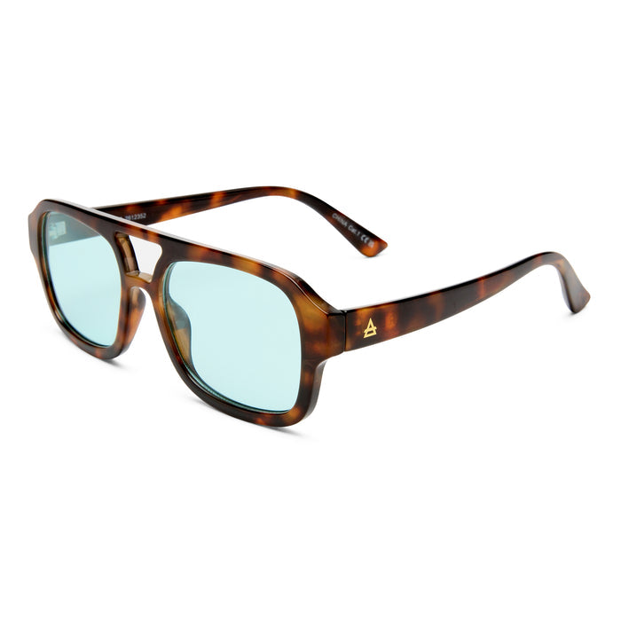 Aquarius Havana Female Aviator Sunglasses | Aire