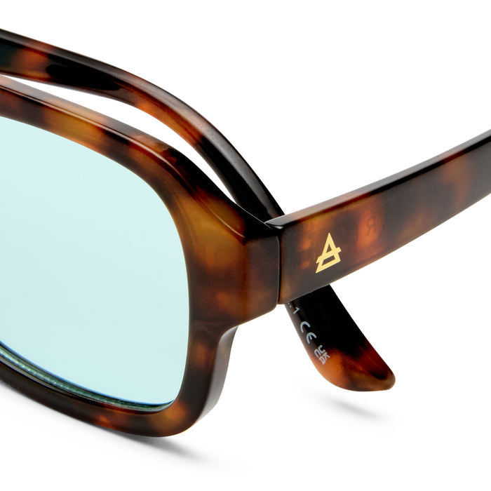 Aquarius Havana Female Aviator Sunglasses | Aire
