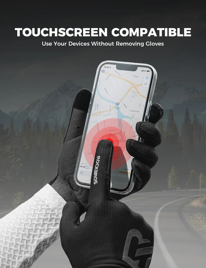 ROCKBROS arrowgrip winter cycling gloves