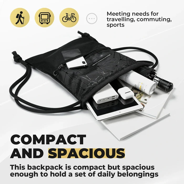 Backpack with Drawstring Sports Bag 9L Gym Bag