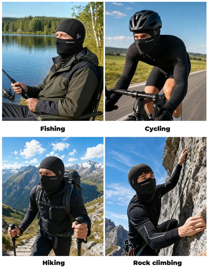 ROCKBROS balaclava uv protection breathable quick-dry cycling mask