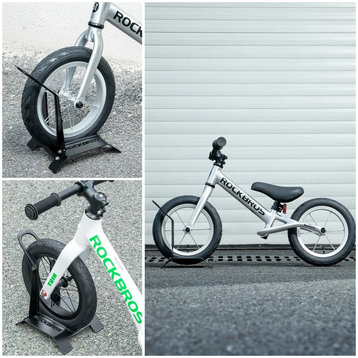 ROCKBROS Balance Bike Parking Rack L-Shaped for 12-inch Wheels
#Color_Black