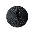 Base Sombrilla Piso Homse Hs30 Negro 20x5"