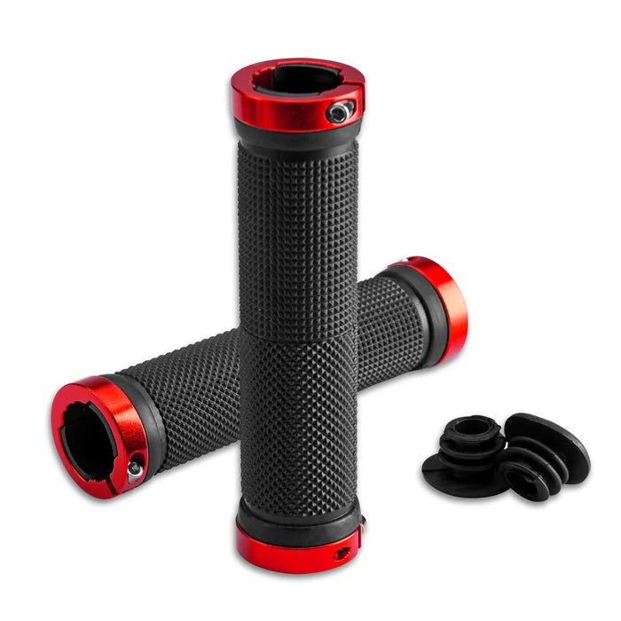 ROCKBROS bicycle grips non-slip lock-on grip 22mm
#Color_Red