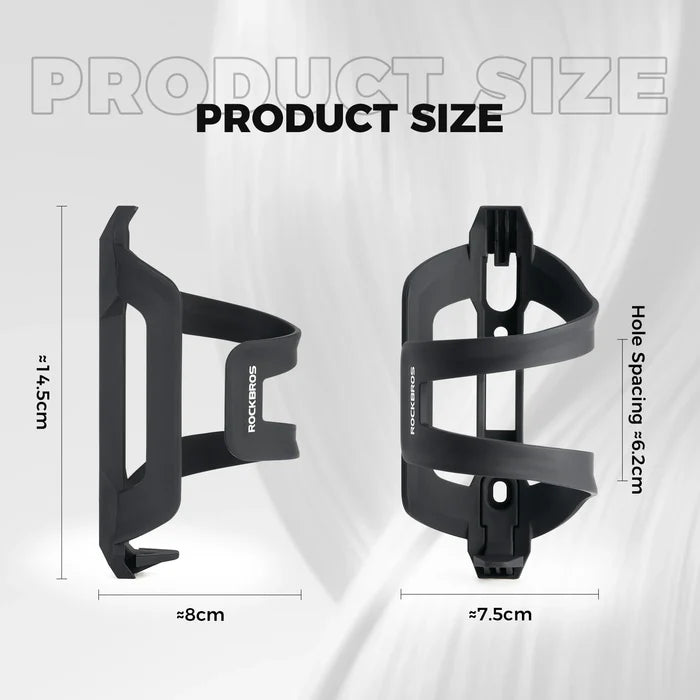 ROCKBROS bike bottle cage ultralight adjustable side-loading
