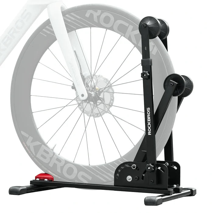 ROCKBROS bike floor stand foldable steel bicycle rack