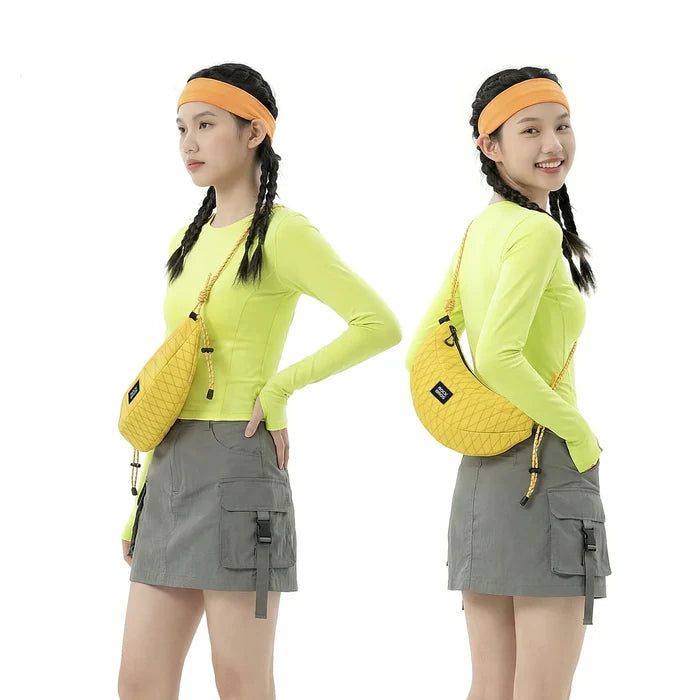 Bike Handlebar Bag Lightweight Crossbody Cycling Bag 1.8L