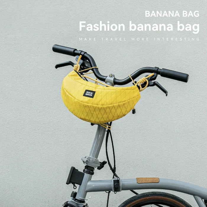 Bike Handlebar Bag Lightweight Crossbody Cycling Bag 1.8L