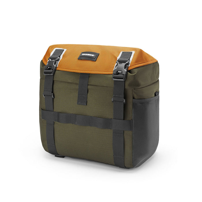 rockbros 24l waterproof bicycle handlebar bag for road and gravel bikes