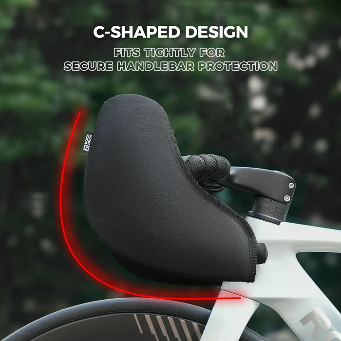 ROCKBROS bike handlebar grips shockproof protective covers