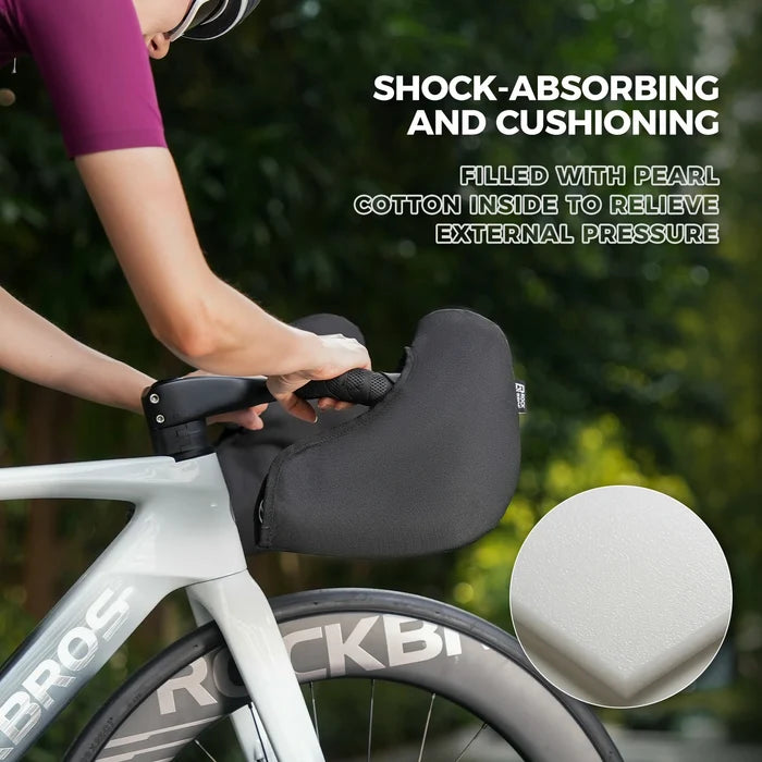 ROCKBROS bike handlebar grips shockproof protective covers