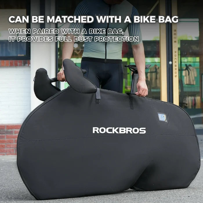 ROCKBROS bike handlebar grips shockproof protective covers