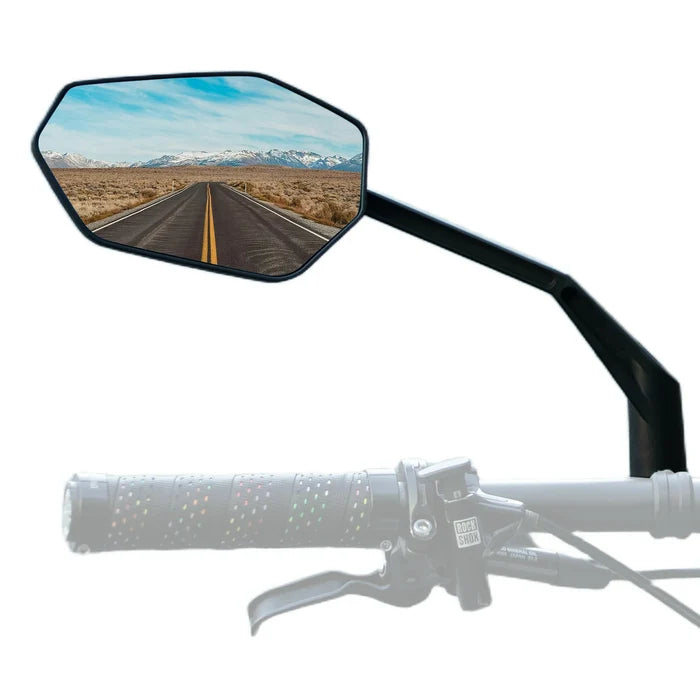 ROCKBROS bike mirror hd 360 rotatable anti-glare rear view left
#Mounting location_Left