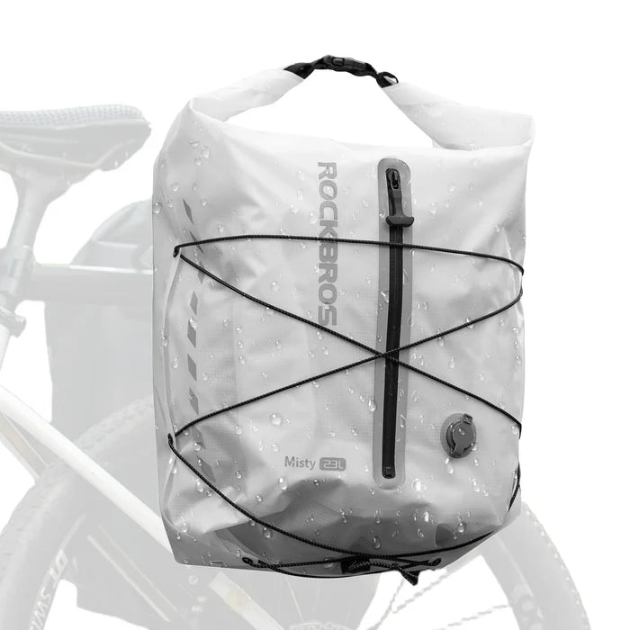 ROCKBROS bike pannier bag 100 waterproof vacuum compression 23l
