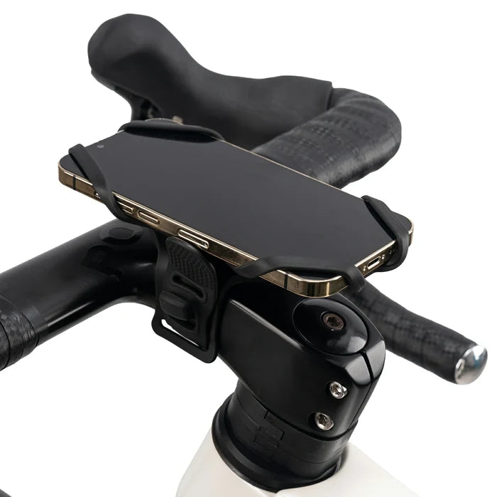 ROCKBROS bike phone holder silicone universal 4-point secure mount