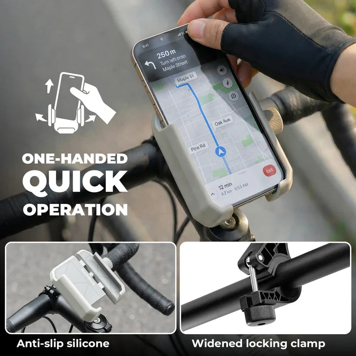 Bike Phone Mount for 4.7–7.2 Inch Smartphones