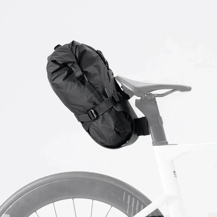 Bikepacking Rear Rack + Waterproof Compression Bag#color_black