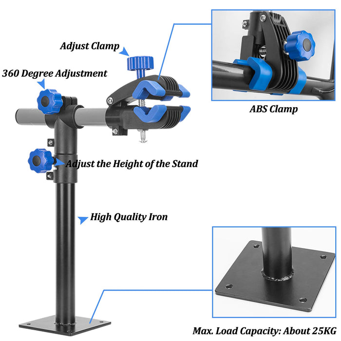 ROCKBROS Bike Repair Stand Foldable Wall-Mount Bicycle Repair Workstand