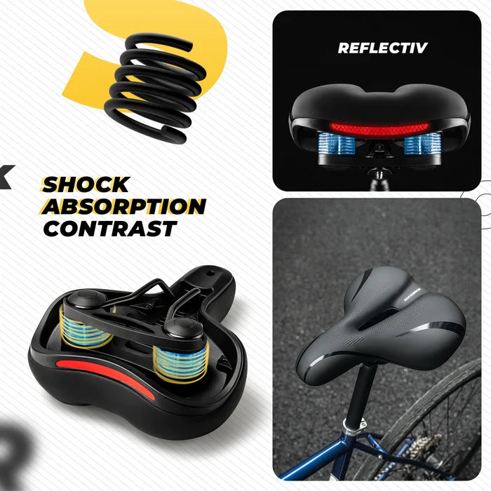 ROCKBROS bike seat cushion comfortable mountain bike saddle