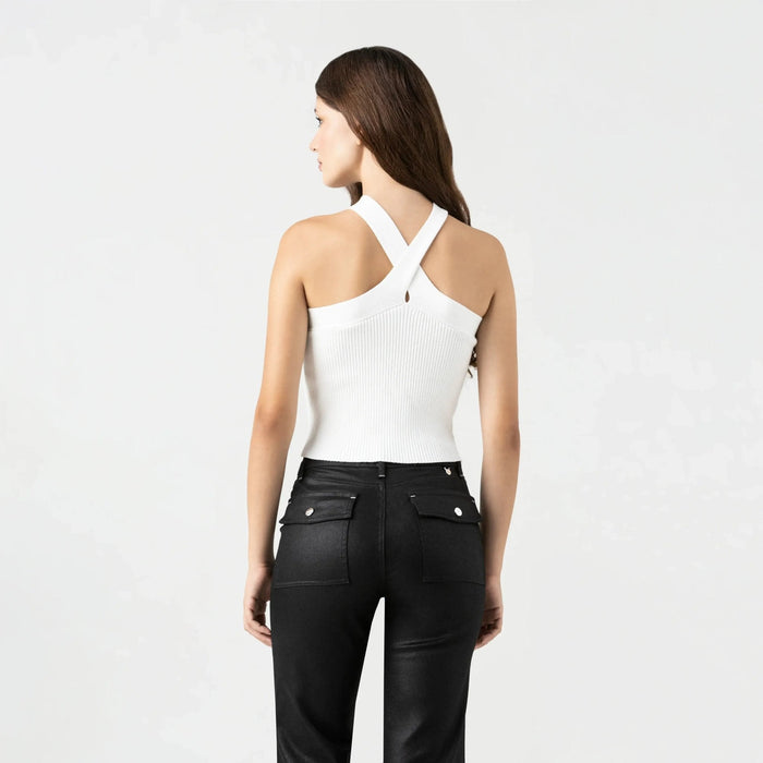 BLAIR KNITTED TOP WOMEN WHITE - Monastery | Tienda Oficial Colombia
