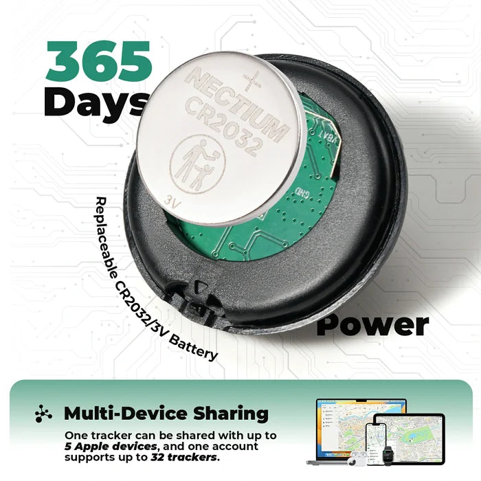 ROCKBROS bluetooth air tracker tag for apple find my ios only