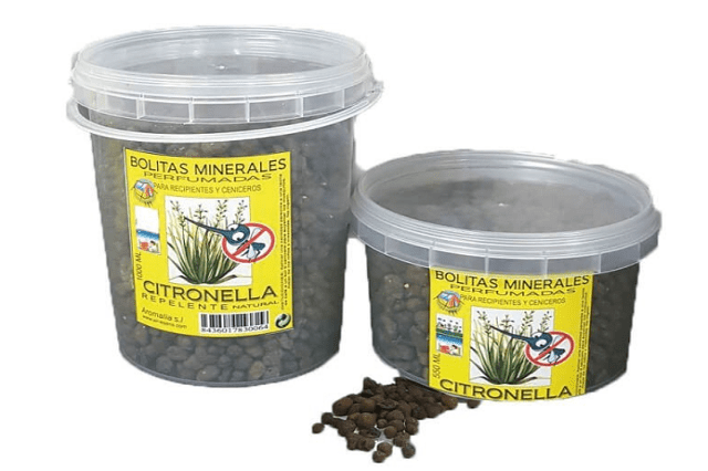 Bolitas minerales perfumadas repelentes moscas y avispas - Aromalia - El Nou Garden