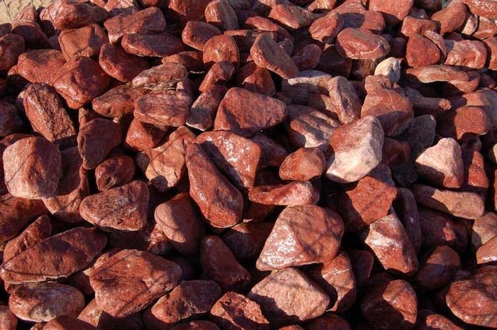 Bolo mármol rojo 25 Kg 15/25 mm - El Nou Garden
