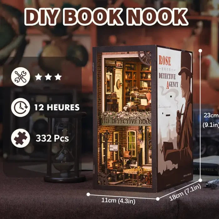 Book Nook Rose Detective Agency.
