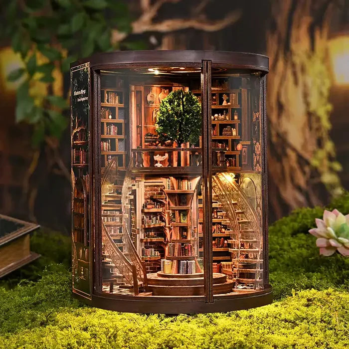 Book Nook Wisdom Ring Book Repository