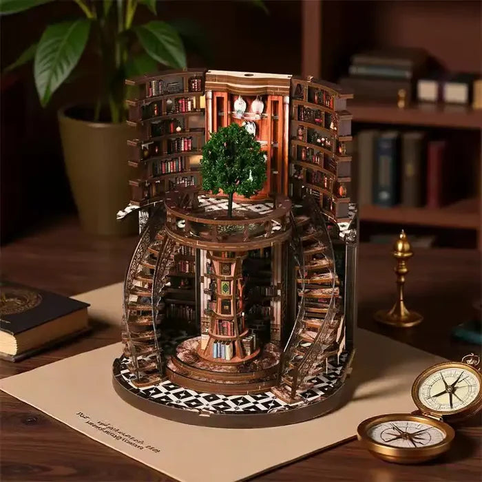 Book Nook Wisdom Ring Book Repository
