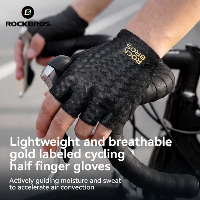 Breathable Half Finger Cycling Gloves