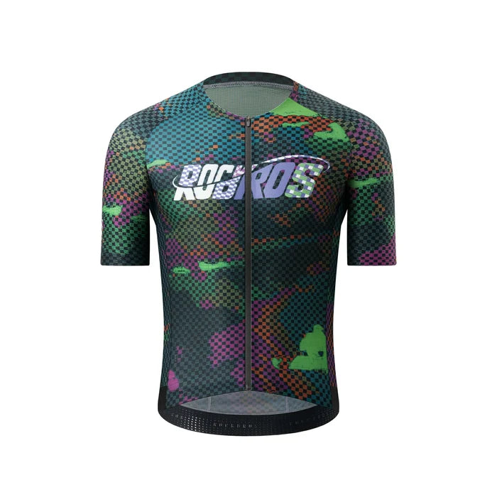 Breathable Short Sleeve Cycling Jersey for Spring and Summer Cycling