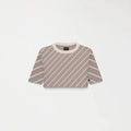 BRITANIA CROP TOP WOMEN TAUPE GRAY - Monastery | Tienda Oficial Colombia
