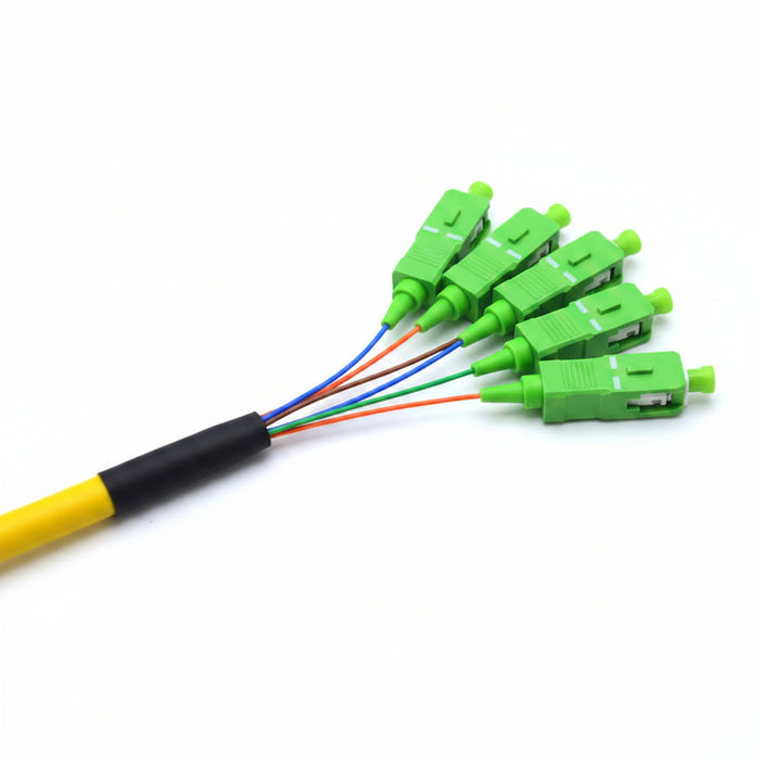 CABLE MULTI FIBRA OPTICA SCAPC SM G657A1 2MTS YELOWW