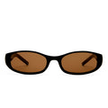 Caellum Black Uni-Sex Oval Sunglasses | Aire