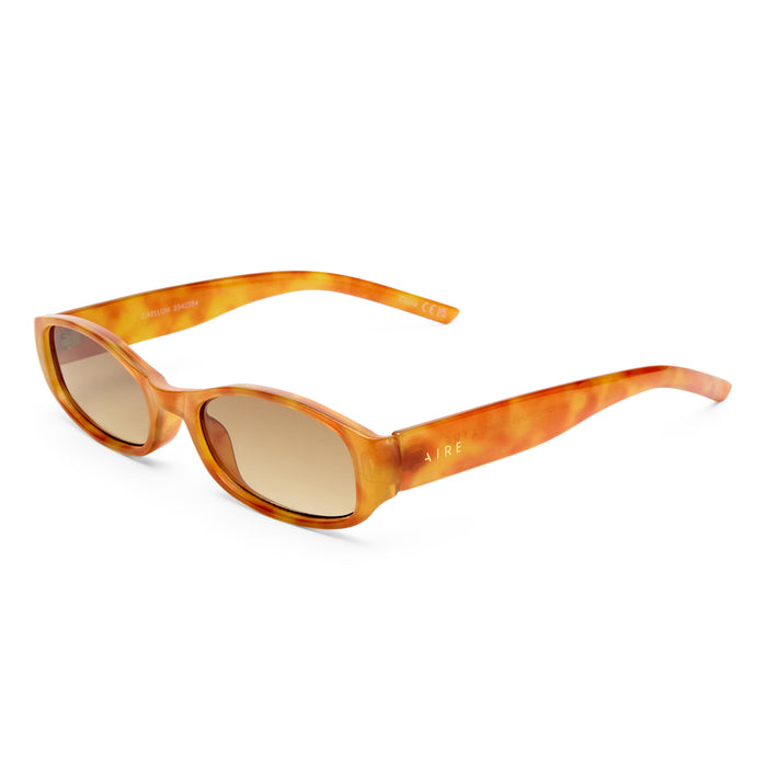Caellum Vintage Tort Uni-Sex Oval Sunglasses | Aire