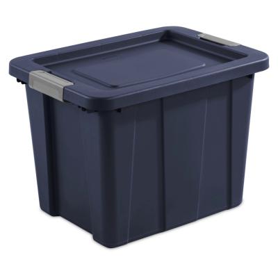 Caja Plastica Sterilite 15258n06f 18gal Azul Tapa