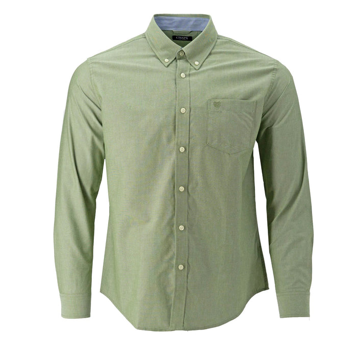 Camisa Chaps Mangas Largas Lisa Para Caballeros by Chaps