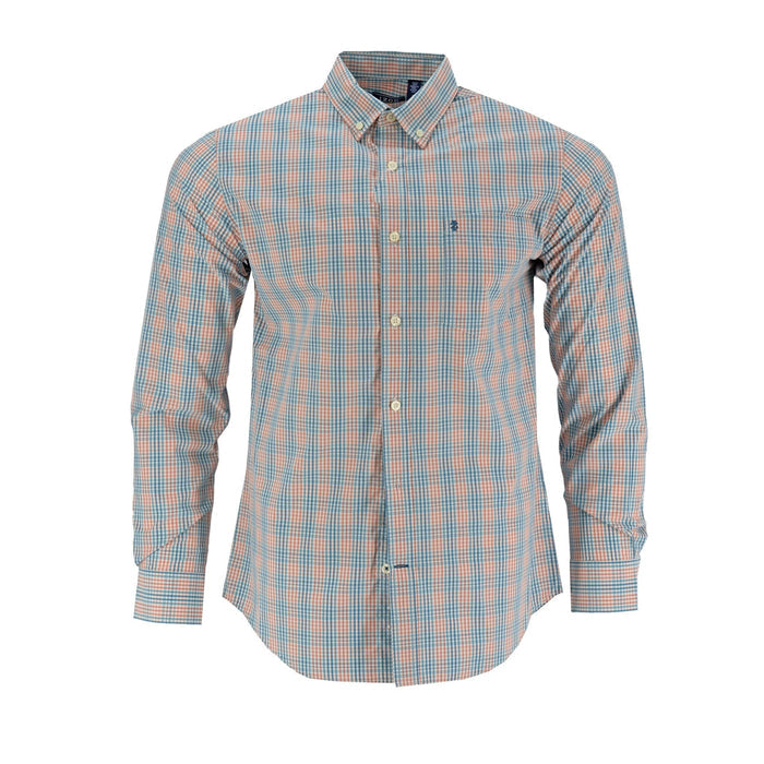 Camisa Izod Mangas Largas Cuadros Para Caballeros by Izod