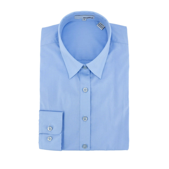 Camisa Modena Mangas Largas Lisa P/ Damas by Modena