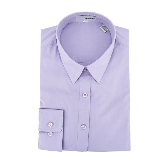 Camisa Modena Mangas Largas Lisa P/ Damas by Modena
