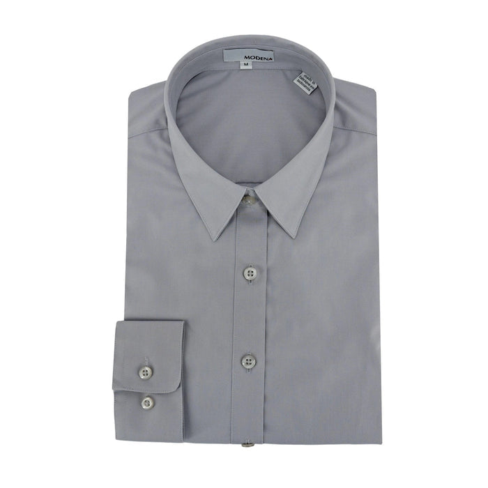 Camisa Modena Mangas Largas Lisa P/ Damas by Modena